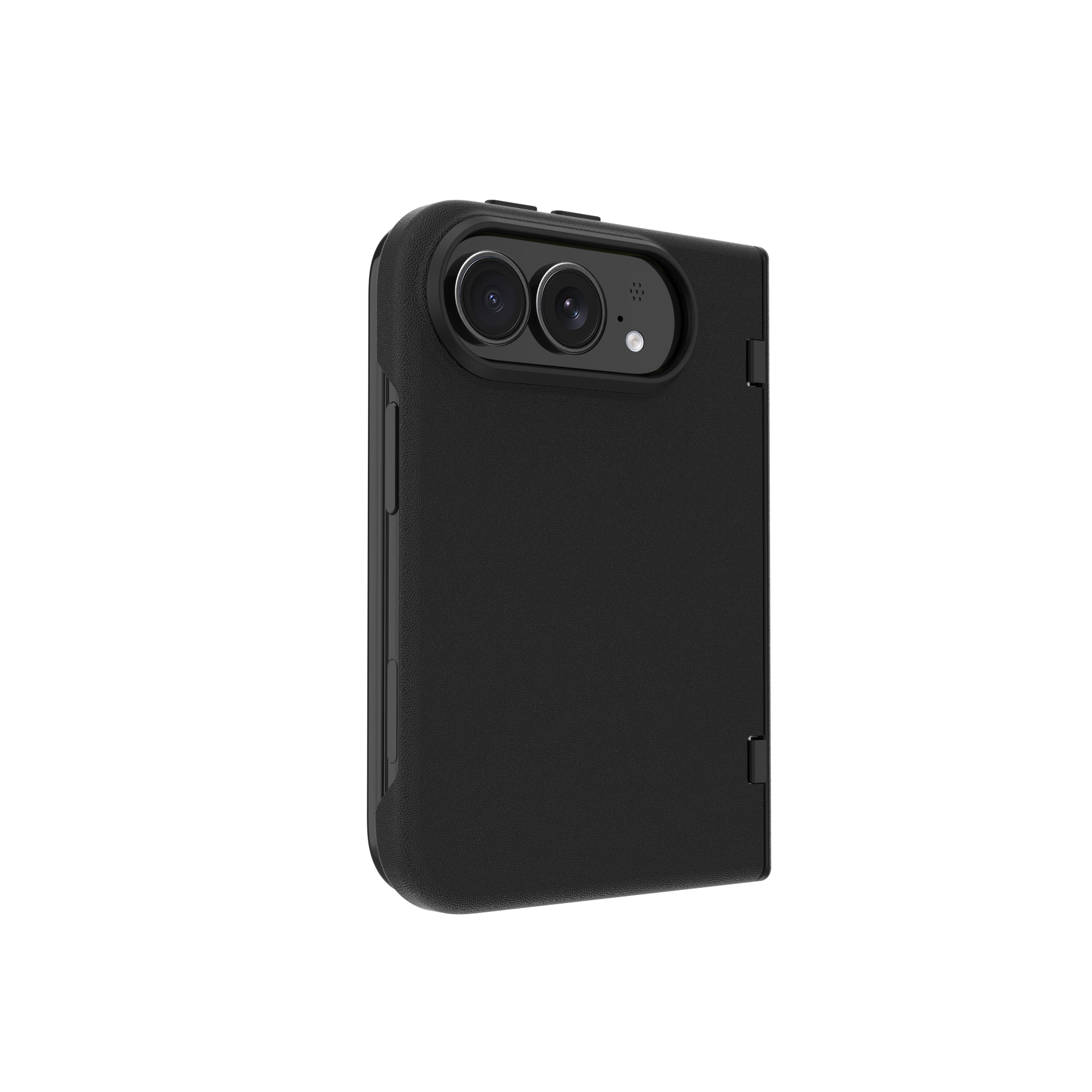 Leather Back Case with hinge cover